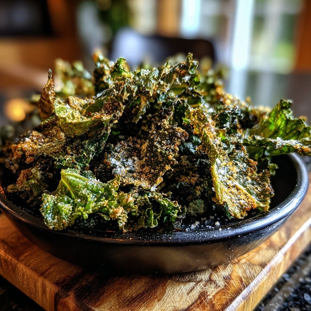 Crispy Kale Chips Delight