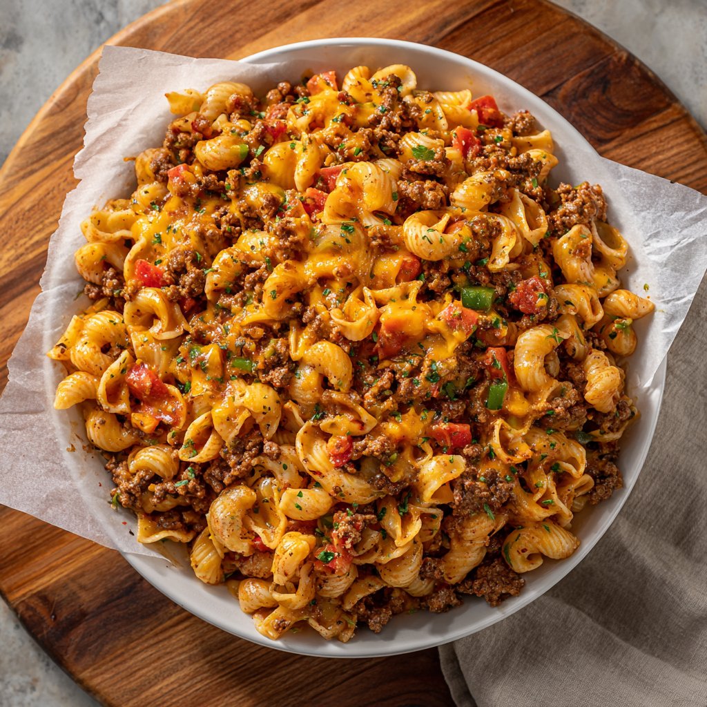 Savory Taco Pasta Medley