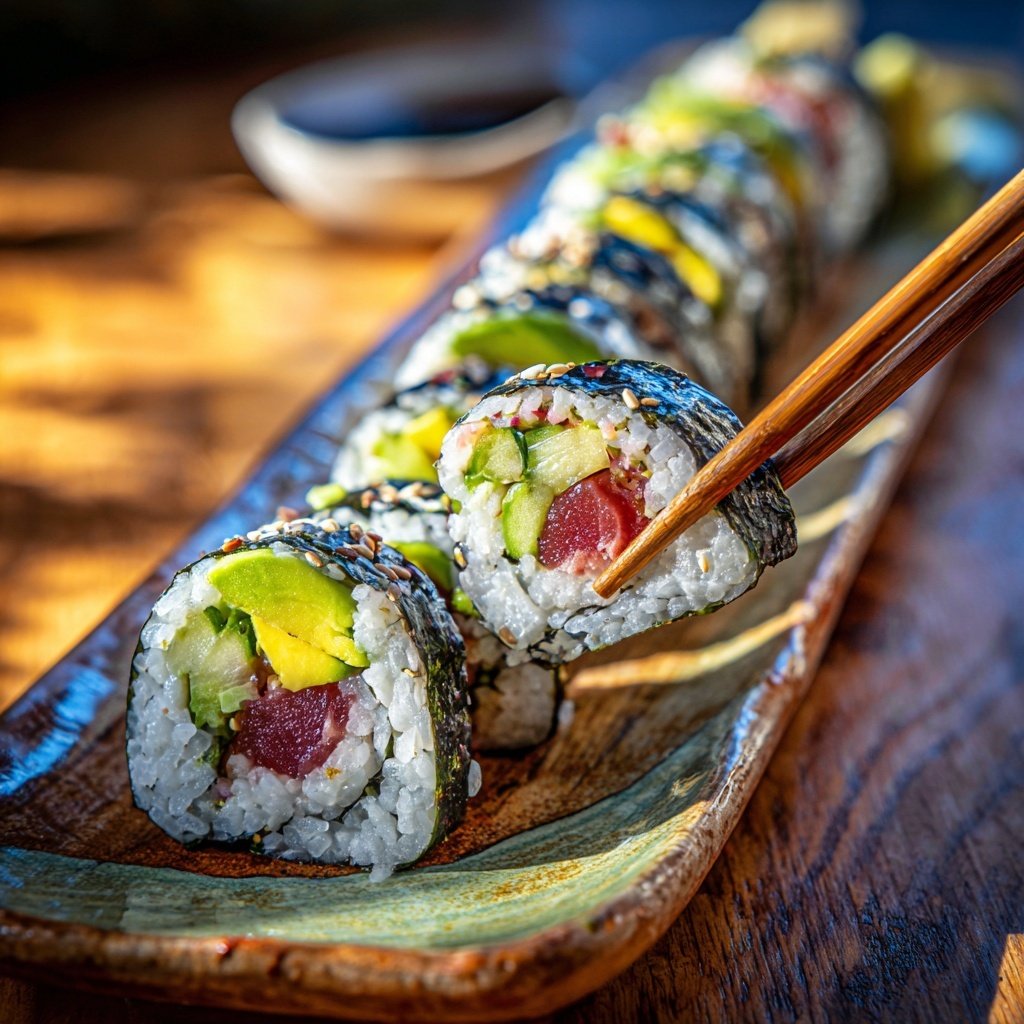 Global Japanese Sushi Rolls