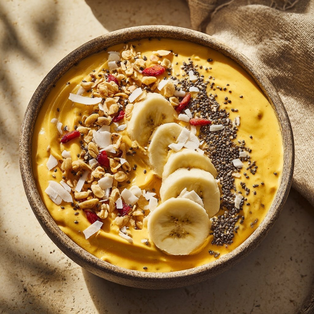Tropical Turmeric Smoothie Bowl