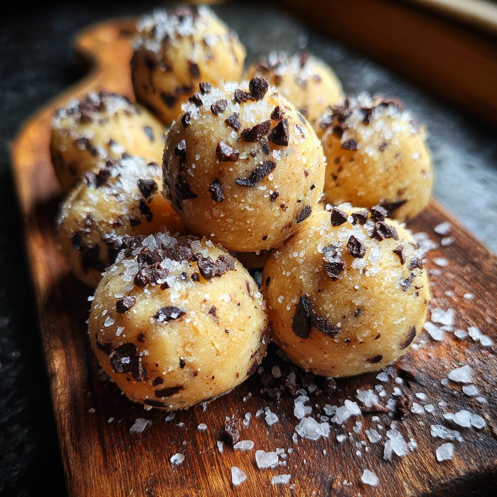 Chocolate Chip Cookie Dough Bites