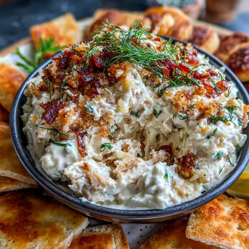 Greek Yogurt Tuna Dip