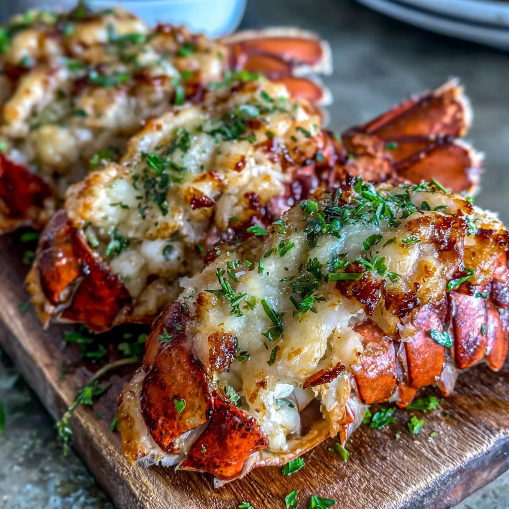 Garlic Butter Lobster Tails