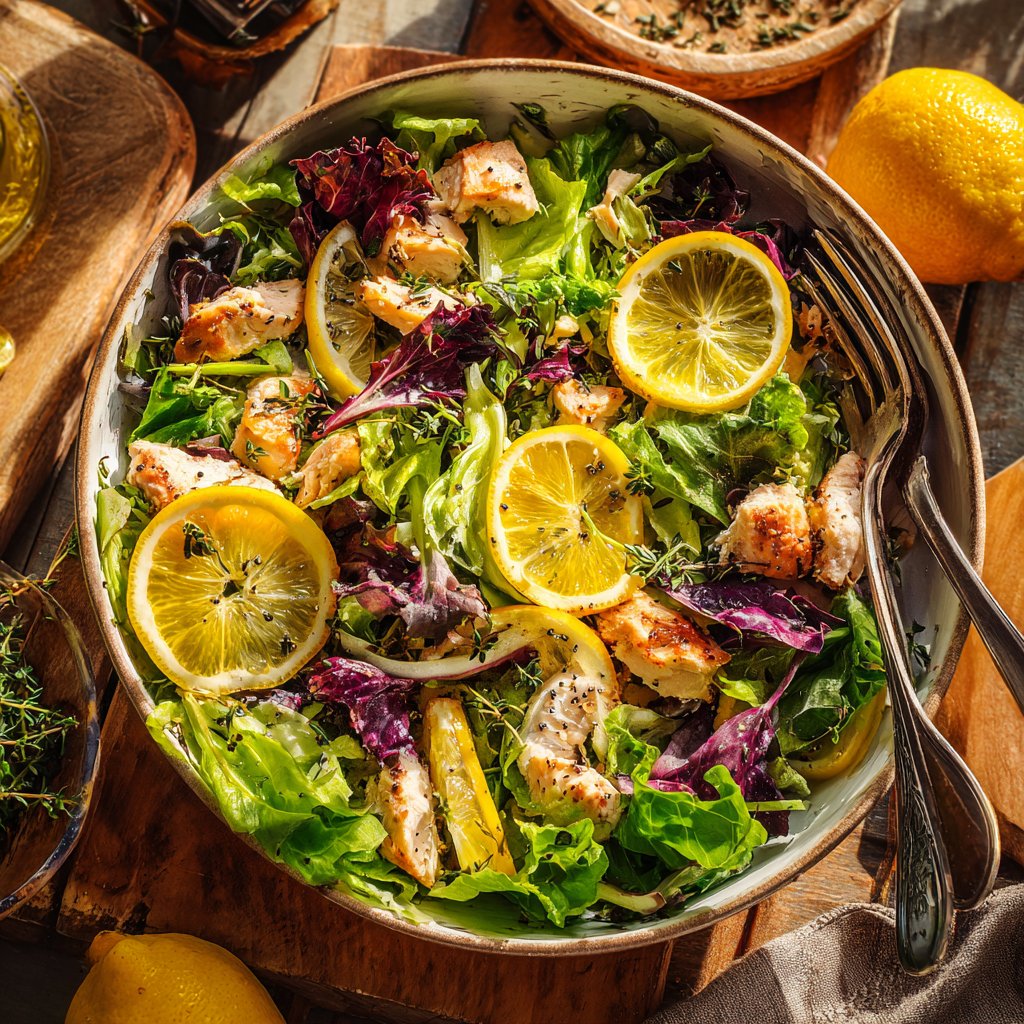 Lemon Thyme Chicken Salad